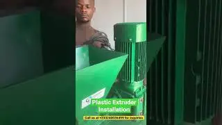 Plastic Extruder Build and Installation