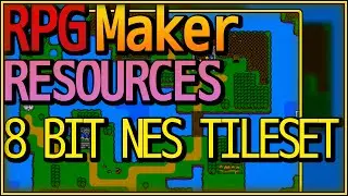RPG Maker MV 8 BIT NES-Like Tileset Now Available!