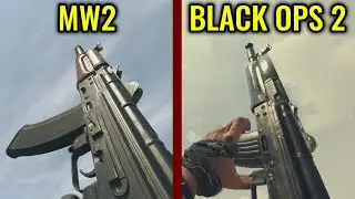 COD MW2 2022 vs Black Ops 2 - Weapons Comparison