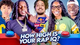 Luh Tyler, OMB Peezy vs. Arike Ogunbowale, Lethal Shooter | Red Bull Rap IQ Game Show