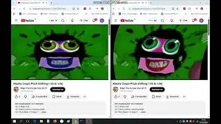 klasky csupo pitch shifting (-36 to +36) in g major 5