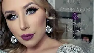 Cut Crease | Pop of Purple