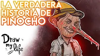The True Story of Pinocchio | Draw My Life in Spanish