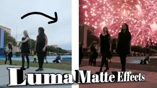 How to use Luma Matt In ALIGHT MOTION.