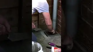 Drain gully repair with ARDEX A 46 Multi-Purpose Concrete Repair Mortar