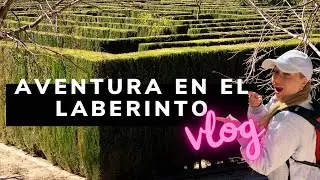 Mi primera vez en un LABERINTO. Me pierdo y me dan un SUSTO - Turismo en Alicante