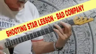Bad Company - Shooting Star cigar box guitar Lesson - Paul Rodgers