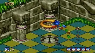 Sonic 3D Blast (PC) | Rusty Ruin Zone