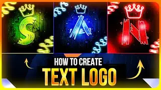 🔥How To Make Text Logo On Android | Create Text logo on Photoshop Android