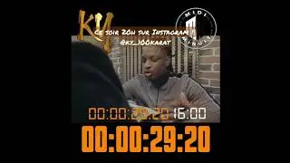 Série Freestyle de Ky, 1er épisode disponible ce soir à 20h sur Instagram ! @Ky_100karat