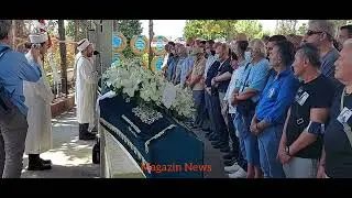 Emel Sayın kardeşini son yolculuğuna uğurladı ! Emel Sayın'ı Müjdat Gezen yalnız bırakmadı!