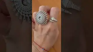 Summer Statement Ring From Swarovski and Bulgari Alike 