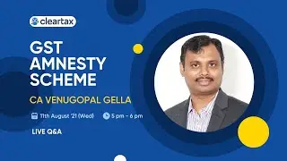 GST Amnesty Scheme | Live Q&A