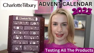 CHARLOTTE TILBURY ADVENT CALENDAR UNBOXING 2023