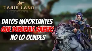 DATOS QUE DEBERIAS CONOCER! RECUERDARLO | TARISLAND
