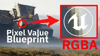 Reading Texture Pixelinformation using Blueprints / UE5 /RGBA + XY