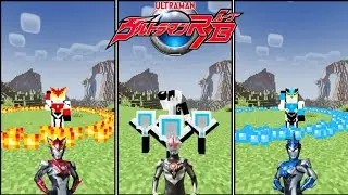 Ultraman R/B Addon For Minecraft PE/Bedrock 1.21