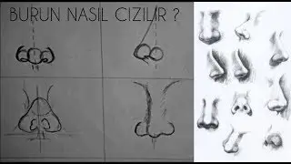 Kolay burun çizimi | TUANASFASHION