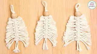 Macrame Christmas Tree | DIY Macrame Christmas Ornaments