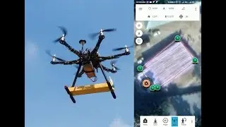 Hexacopter Drone With Virtual Land Marking