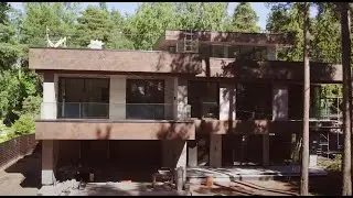 Видеообзор  строительных работ в загородном доме