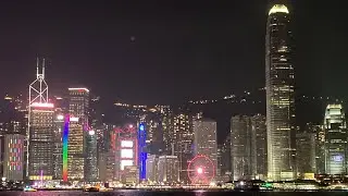 Hong Kong by night Feb 2024
