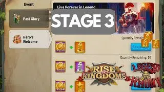 PAST GLORY STAGE 3 - extra some battles - our Lost kingdom now - Rise of kingdoms