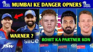 IPL 2025 - MI Dangerous Opening Pair | MI Target Big Opners In Mega Auction | Only On Cricket |