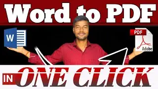 The Fastest and Simplest Way to Convert Word to PDF with One Click