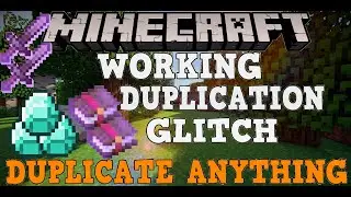 Minecraft Working Duplication Glitch (Bedrock) (Duplicate anything)