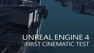 Random Unreal Engine 4 Cinematics Test (including Quixel material and objects)