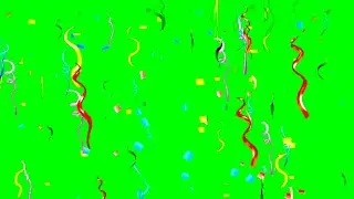 Green Screen Confetti Animation - Green Screen Effects- 2020 || All Creative Designs