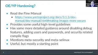 Security Hardening with Yocto Project by Scott Murray
