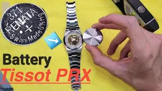 Tissot PRX Battery Replacement! 