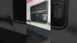 Из окна туристического поезда! Электропоезд ЭП3Д 0093