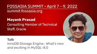 InnoDB Storage Engine : What's new and exciting in MySQL-8.0 - Mayank Prasad