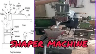 shaper machine project #mechanical #technical #technology #viral #industrial #work #shaper #machine