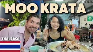 Rainy Day Moo Kata Feast in Bangkok with Thai actress Nicha 🌧️🍲