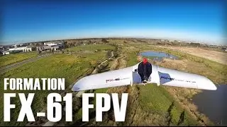Zeta FX-61 Phantom FPV Formation Flight