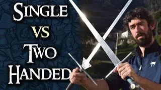 One handed vs Two handed SWORD - Differences
