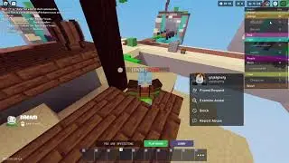 He is hacking