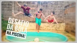EU GANHEI? DESAFIO DA BOLA NA PISCINA