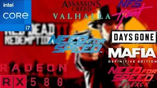 RX 580 8GB | i7 4790 | 16GB Ram | Test in 6 Games with FPS