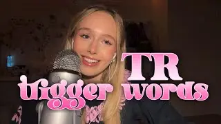 ASMR TR-SOUND TRIGGER WORDS ~ binural mic