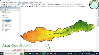 Cutting a Digital Elevation Model (DEM) With Watershed