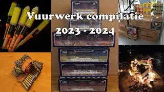 Vuurwerk compilatie 2023-2024 | Flutsjah Fireworks