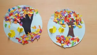 Picture | How to make an origami paper Picture | paper craft | DIY