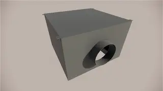 Square Diffuser Plenum Box Revit Family Creation