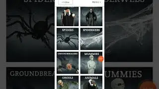 animated spider