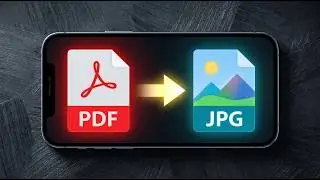 Masked Guy Teaches How to Convert PDF to JPG in Mobile Without Any App